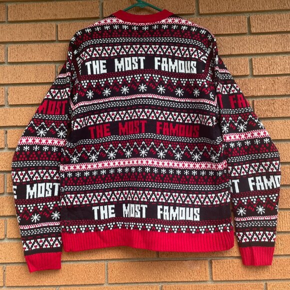 New NWT Rudolph The Most Famous Red Nosed Reindeer Christmas Sweater Unisex - Picture 6 of 13